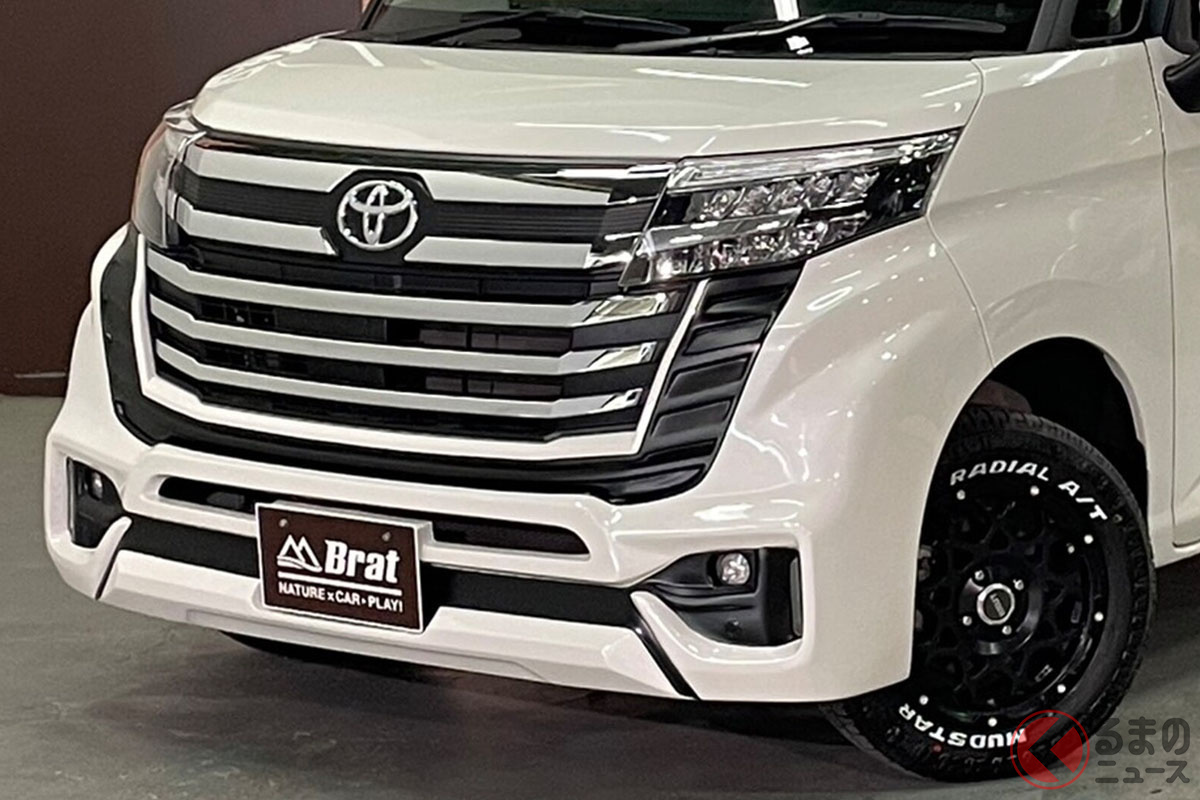 トヨタ「ルーミー」をベースにしたカスタム車両「ランドクルーミー」