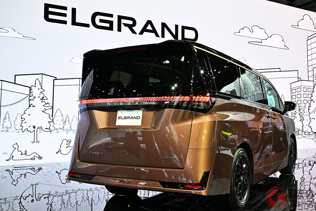 待望の新型「エルグランド」