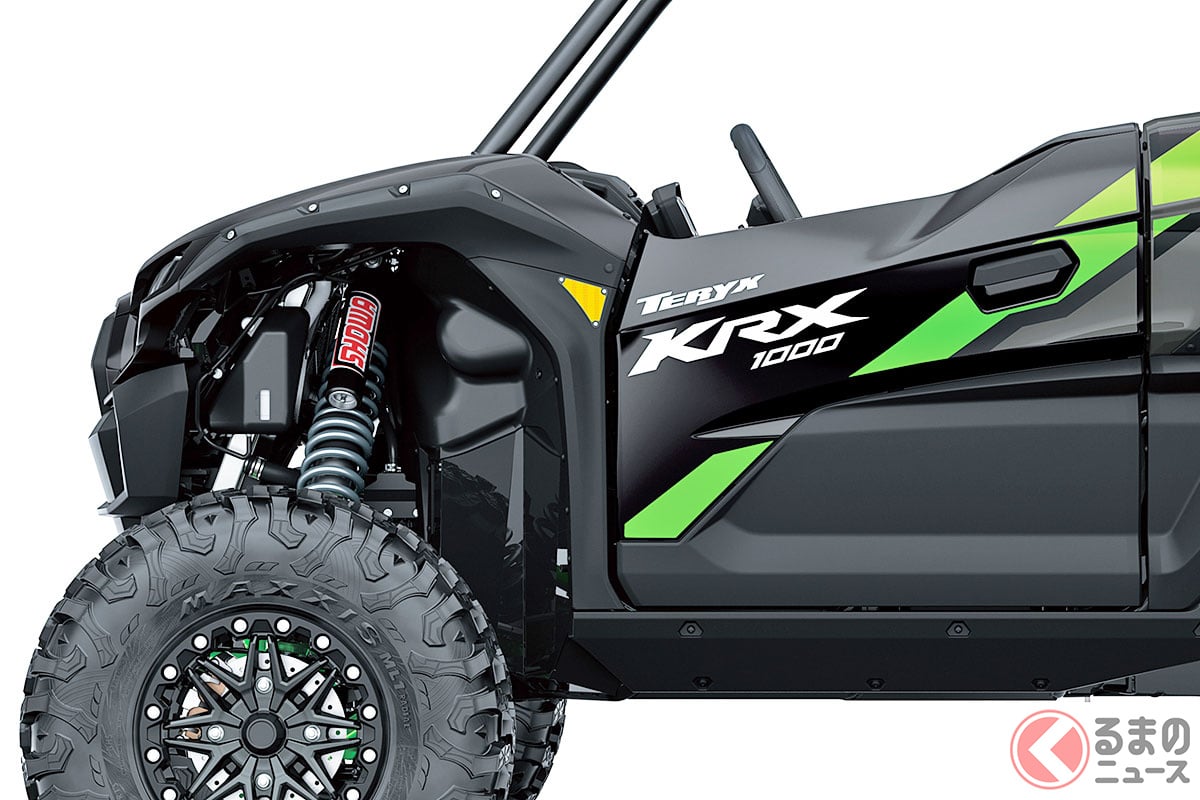 カワサキのオフロード四輪「TERYX KRX 1000」新モデル登場