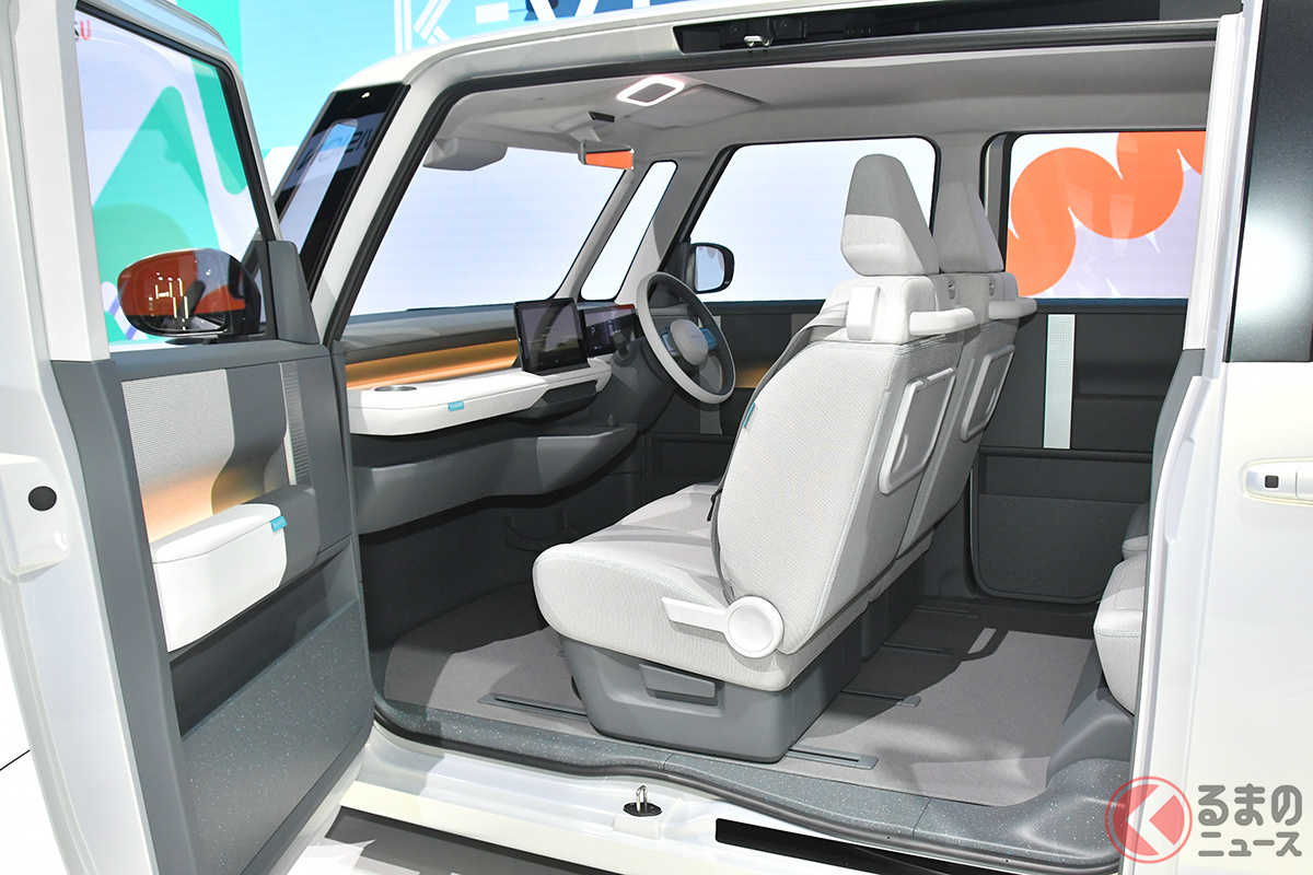 大發「K-VISION」內裝（2025年日本移動出行展）