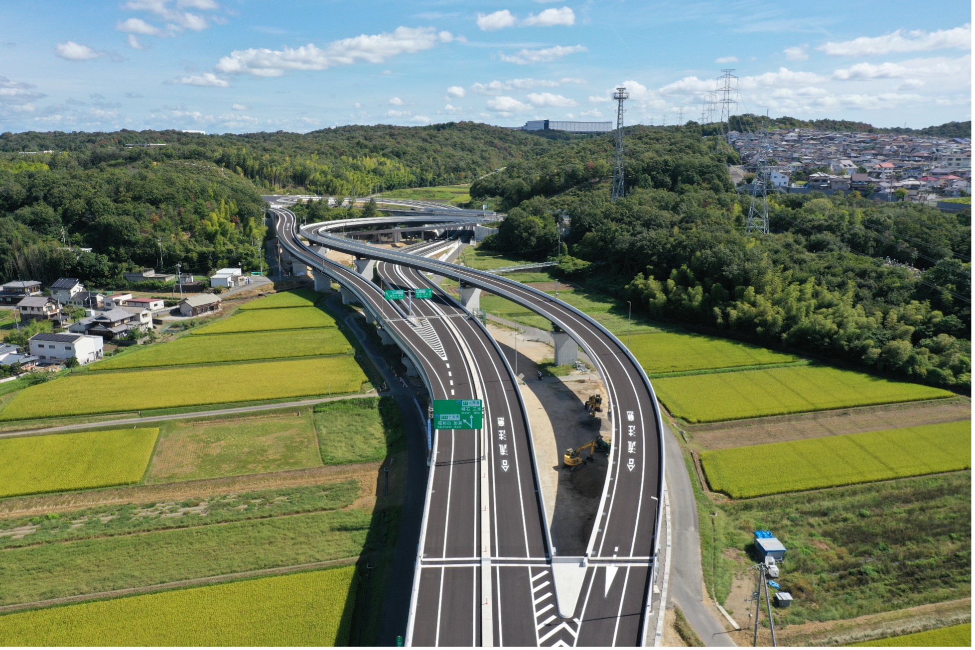 東播磨道（東播磨南北道路）の全区間12．1kmが全線開通（画像引用：東播磨南北道路建設促進期成同盟会）