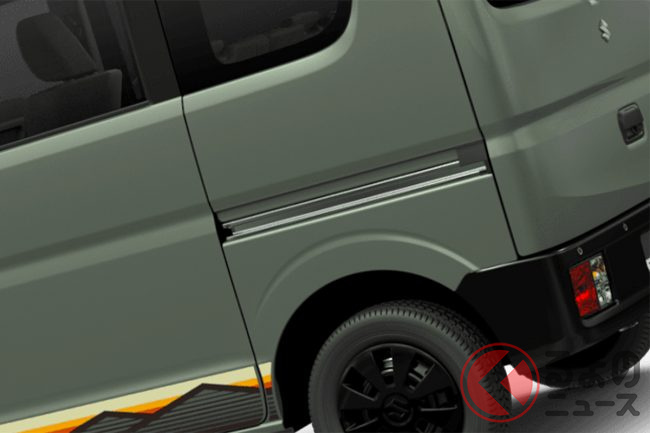 スズキ新「エブリイ」実車公開へ！ 斬新「ブラック仕立て」＆