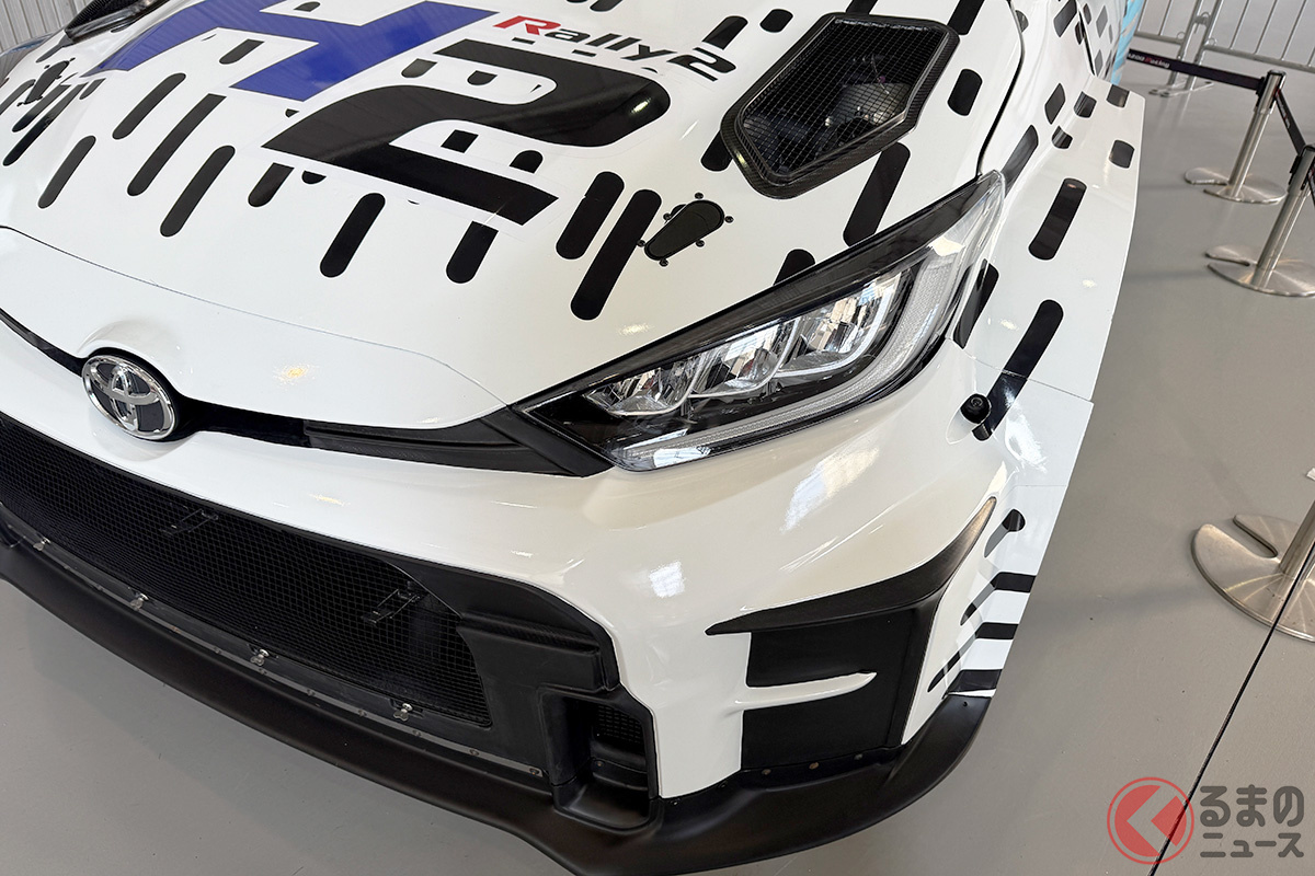 ラリージャパン2025で注目の「水素ラリーカー」