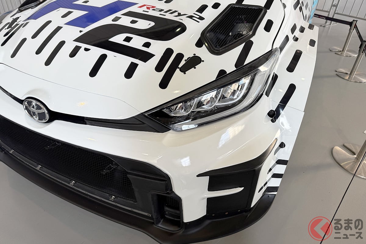 ラリージャパン2025で注目の「水素ラリーカー」