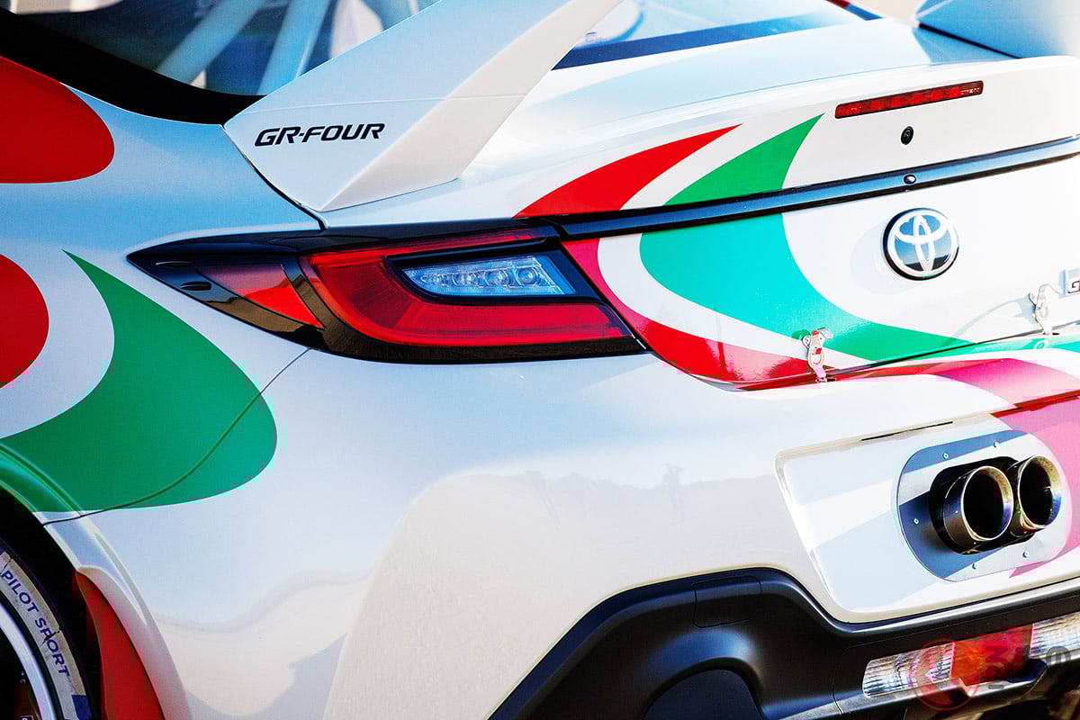 自動車パーツの見本市「SEMAショー2024」で発表された「GR86 Rally Legacy Concept 」