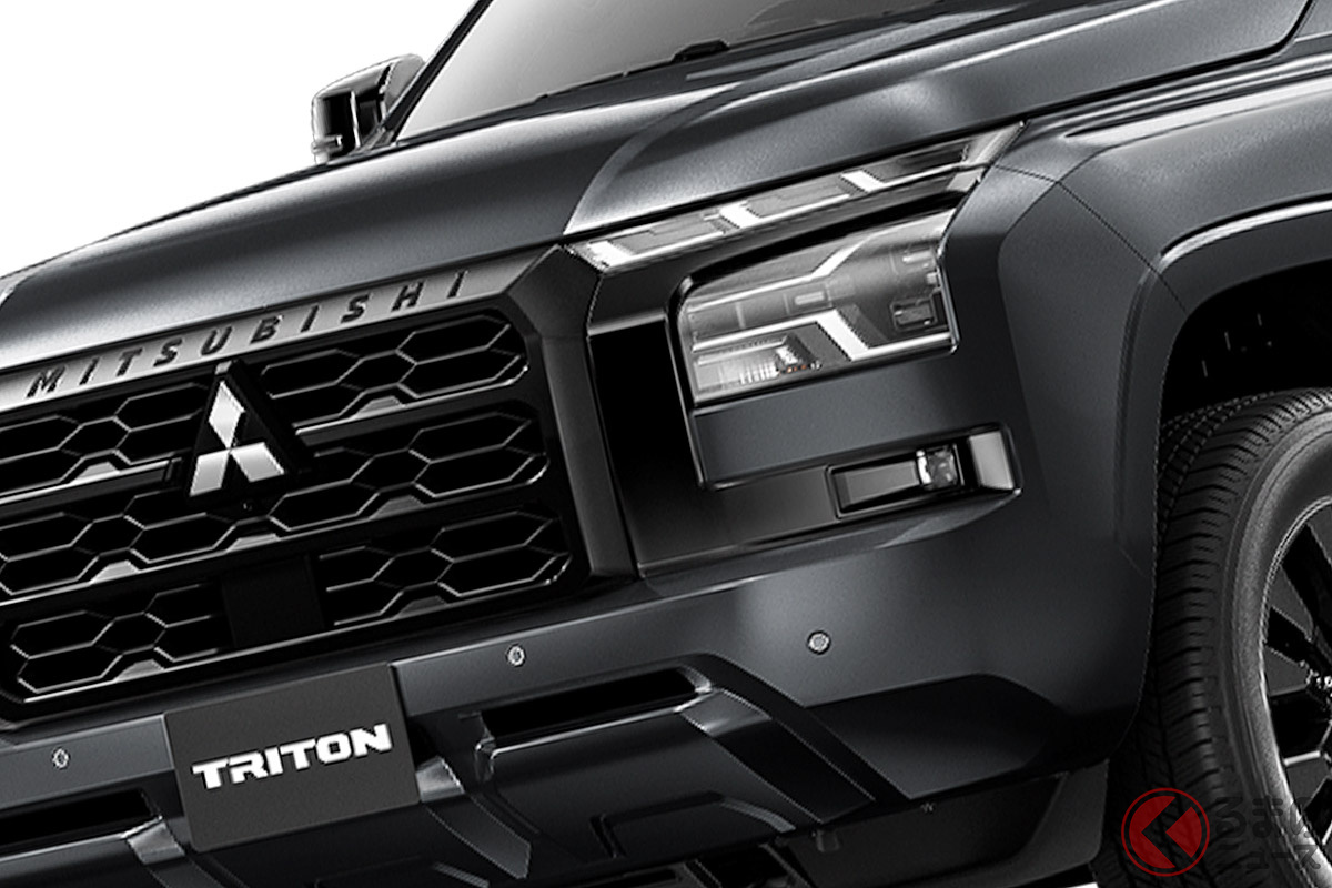 真っ黒な「トライトン ブラックエディション」