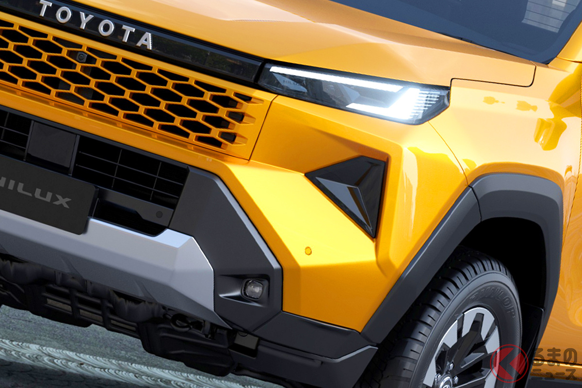 トヨタ「ラブ4」や「カローラクロス」のようなハニカムグリルを採用!そしてもう1つの顔も…