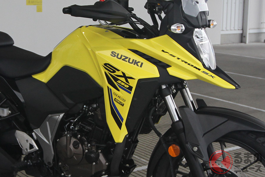 スズキ「Vストローム250SX」未発表モデル