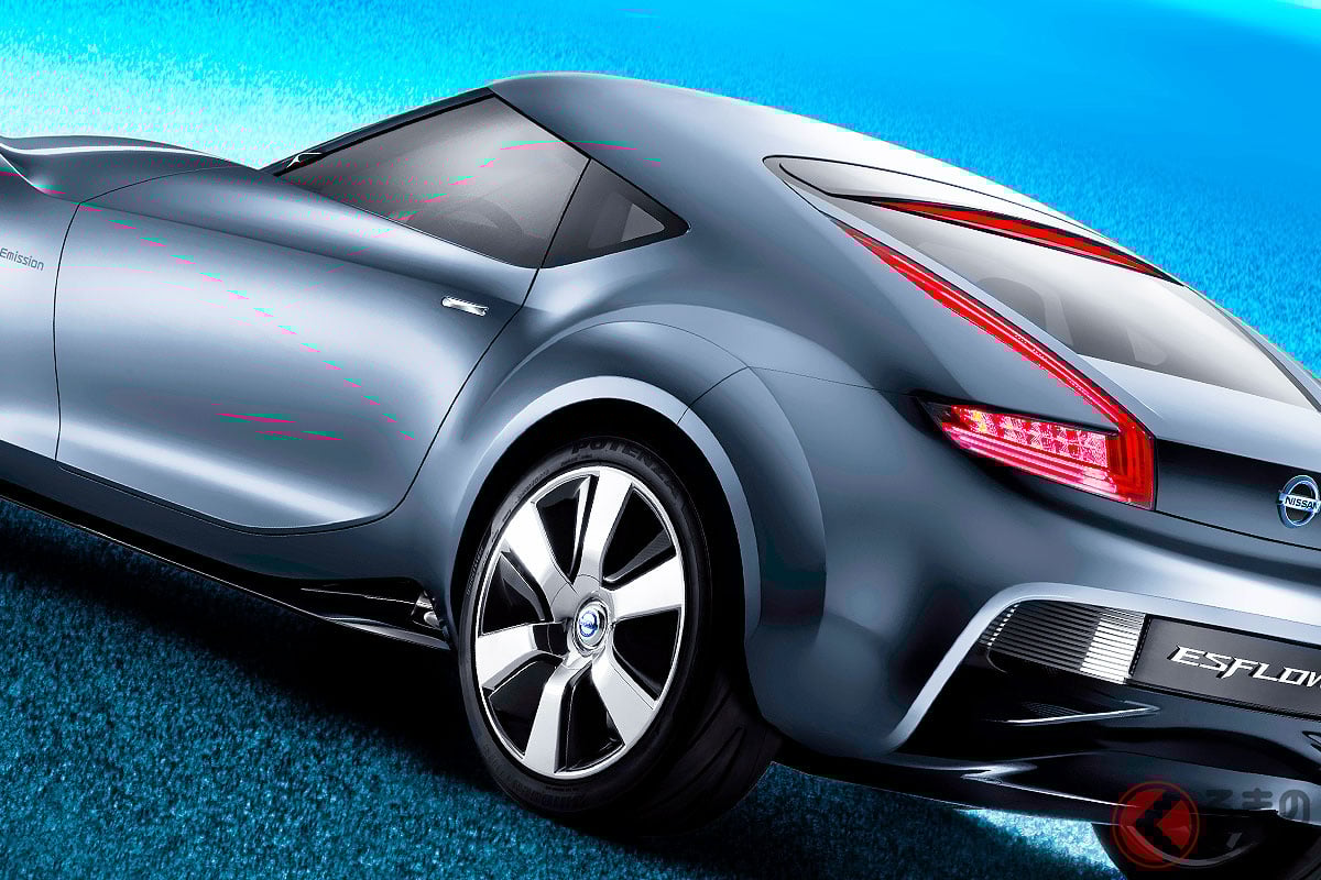 日産「新型シルビア」!? 超ロングノーズの斬新「“FR”スポーツカー」!