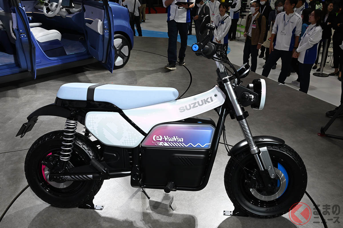 スズキのコンセプトモデル「e-VanVan」
