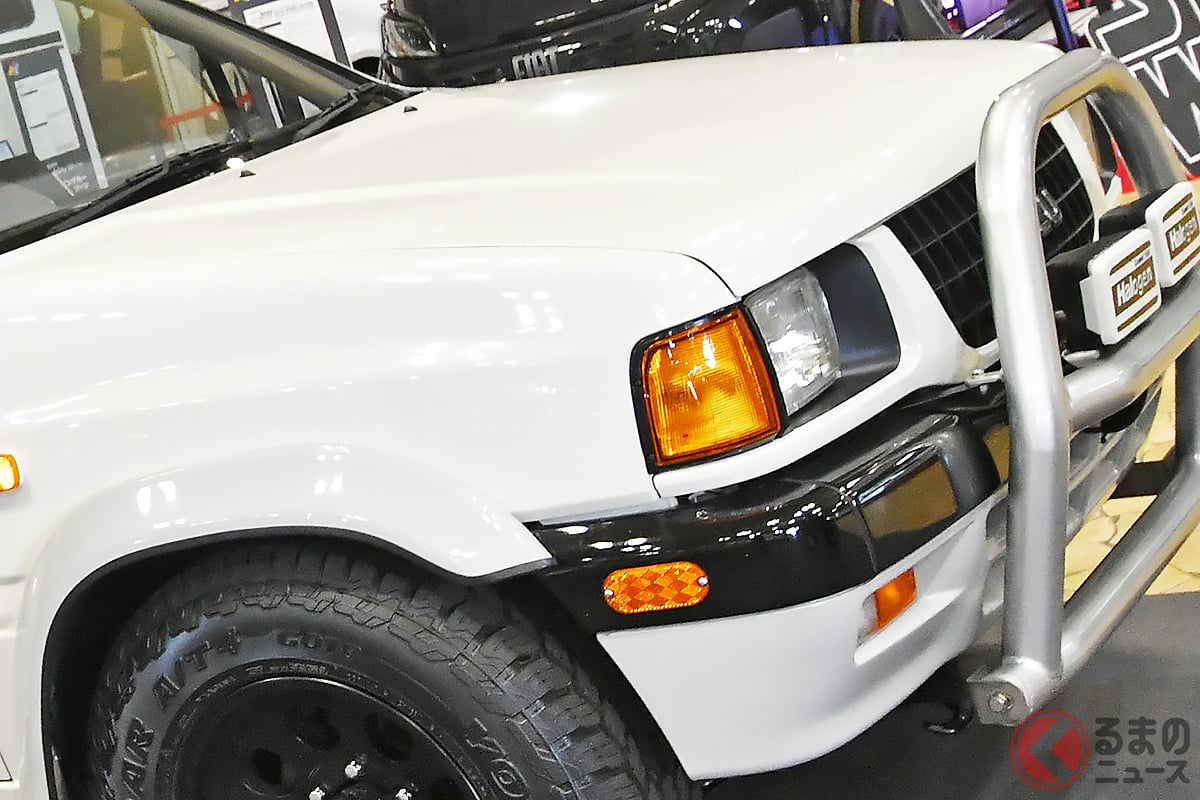 「JMS2025」出展にあわせフルレストアを施し美しい姿で登場した1994年式いすゞ「ロデオ」がスゴい!