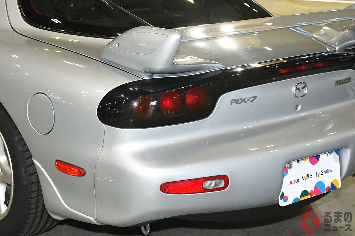 JMSに展示された西本さんの「RX-7」