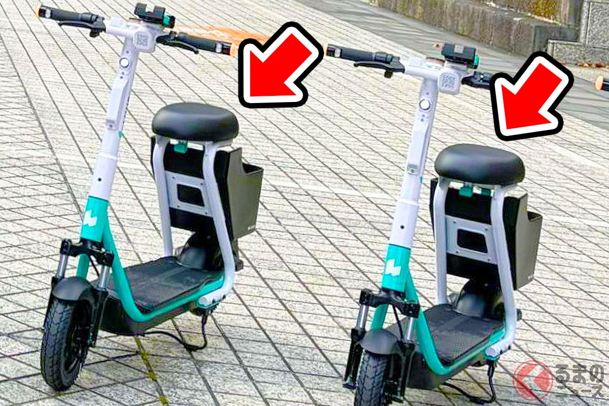 Luup「新型モデル」登場! “シート&カゴ付き”で座れる! 荷物も入る!