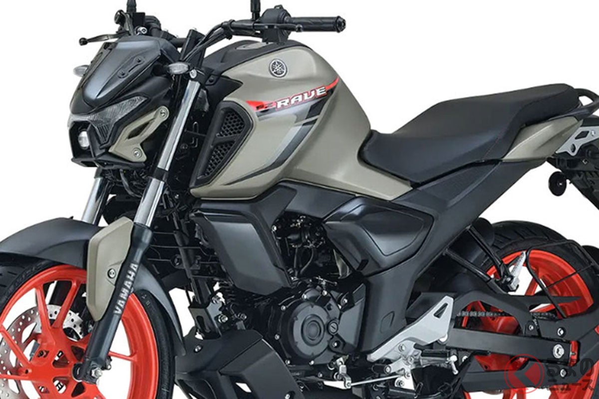 ヤマハがインドで発表した「FZ Rave」