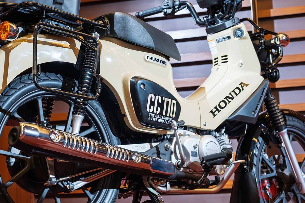 ホンダ「クロスカブ110Lite」オプション装着車