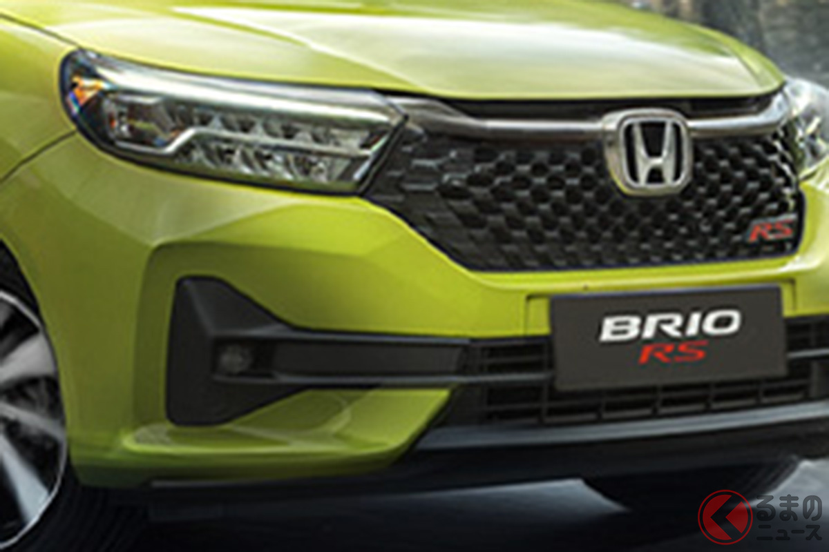ホンダの最小・最安コンパクトカー「ブリオ」の「RS」グレード