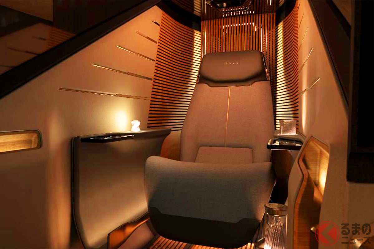 1人乗りだけど豪華なインテリアがカッコイイ!