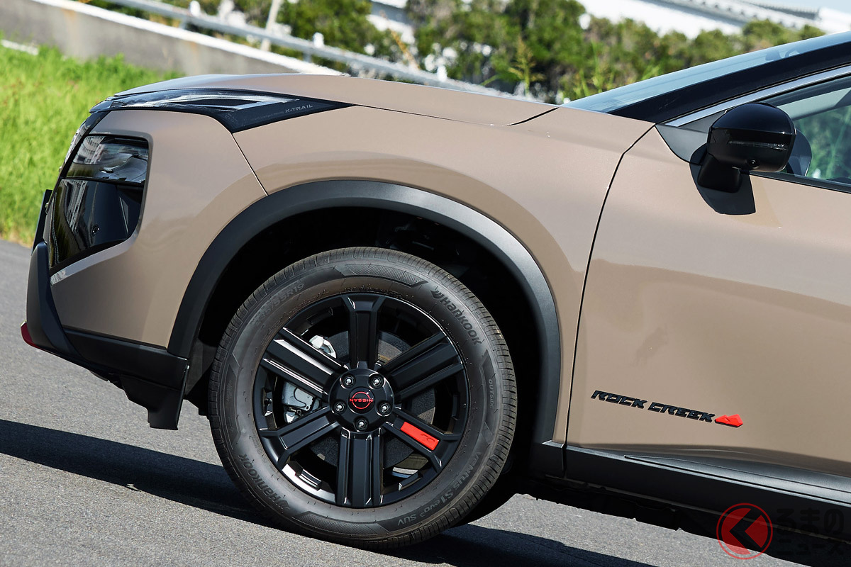 タフギア感スゴい「エクストレイル ロッククリーク」