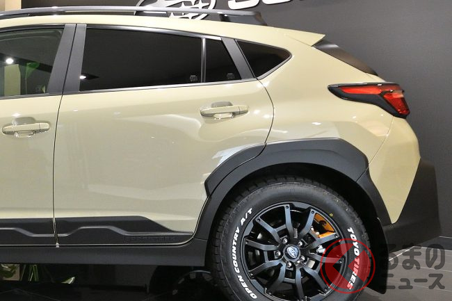 スバル「コンパクト本格四駆」まもなく申し込み終了！ デコボコ黒塗装