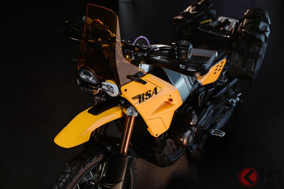 BSA初のアドベンチャーバイク「サンダーボルト」