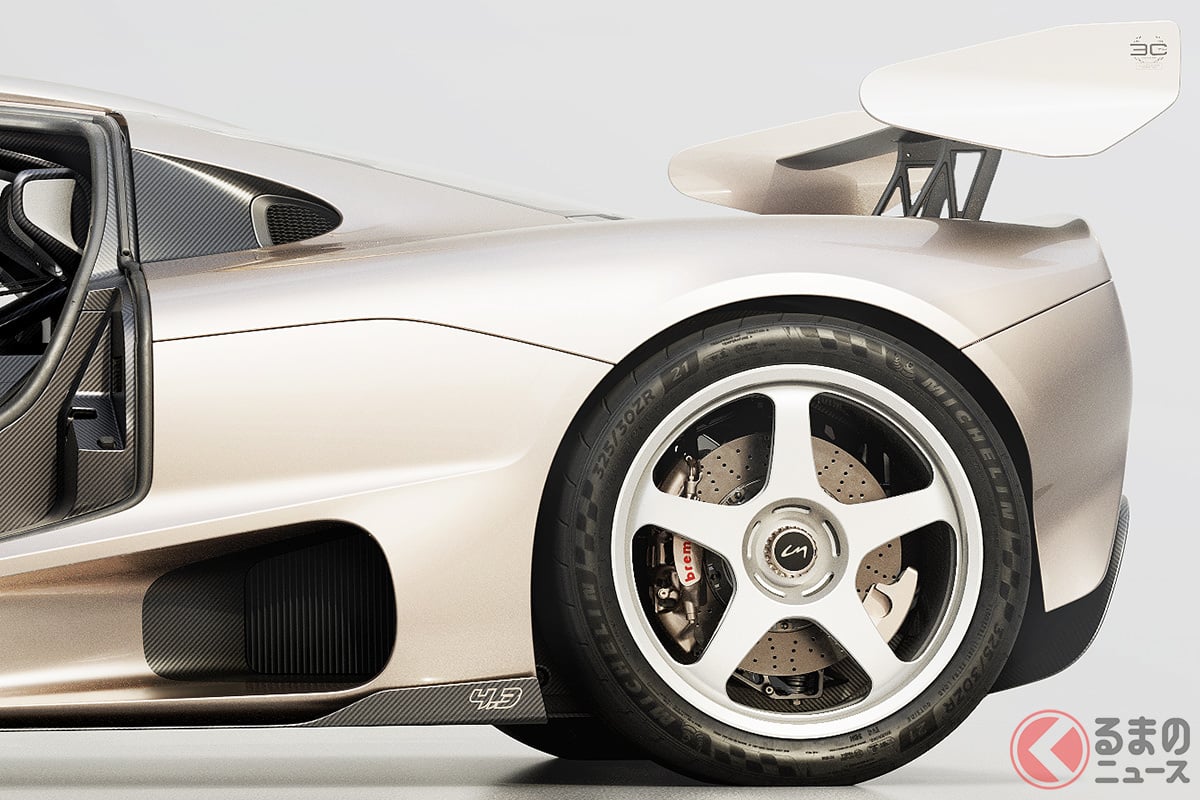 英国コスワース製4.3リッターV12を搭載し、レブリミットは1万2100rpmに達する「GMSV S1 LM」