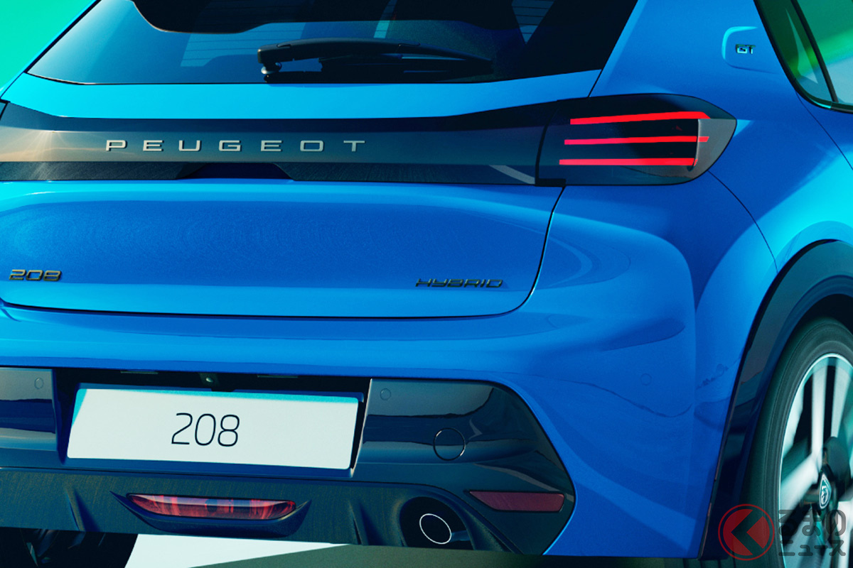 プジョー「208 GTハイブリッド」は、洗練されたデザインと高効率な48Vマイルドハイブリッドシステムを融合させた最新モデル
