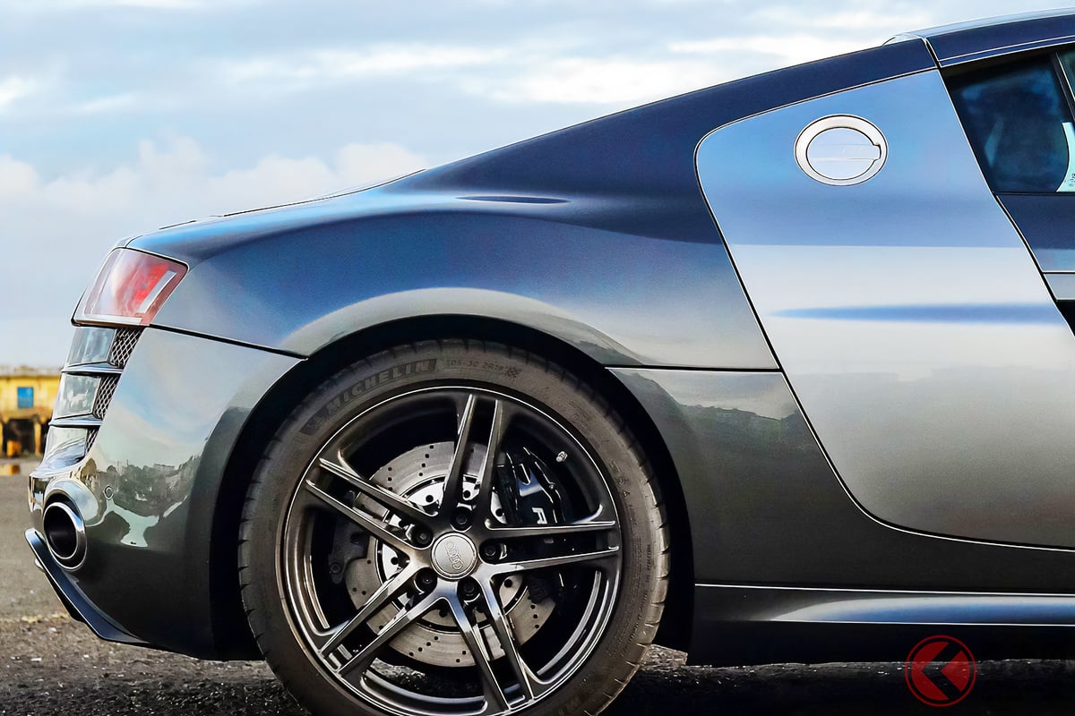 3万6000ポンドで落札された2009年式アウディ「R8 5.2 FSI クワトロ」(Photo:Collecting cars)