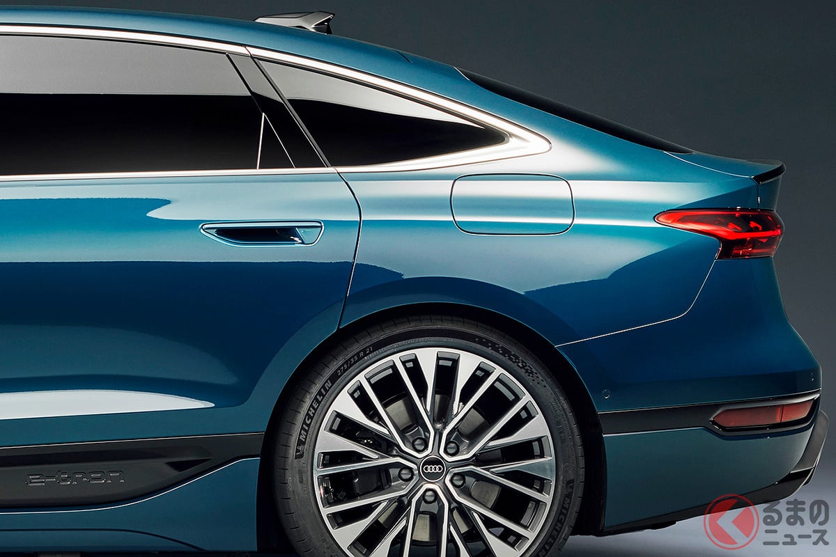 PPE採用の新世代EVとして誕生したS6 e-tronの力強いフォルム