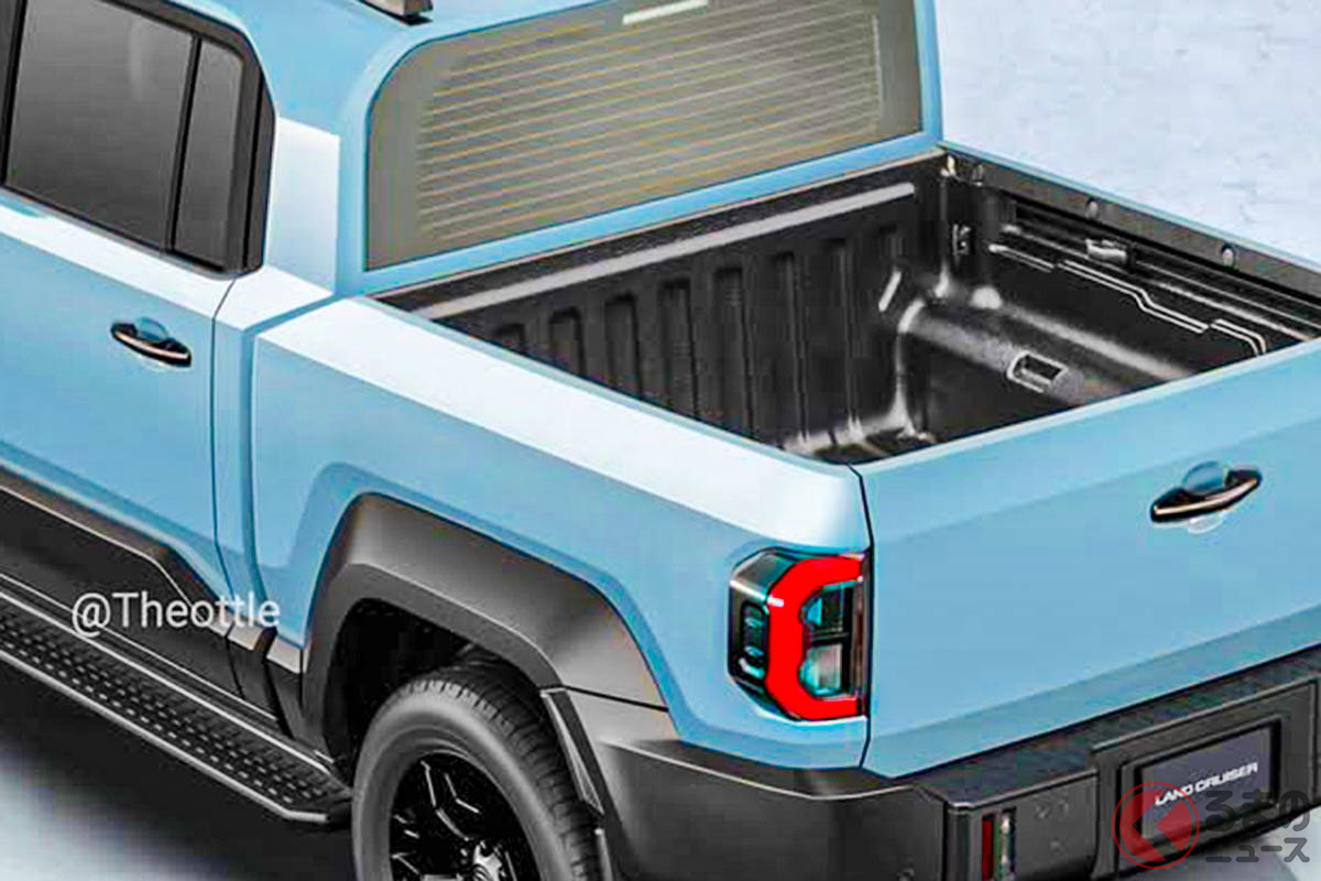 ランクルFJにトラックモデル!?(Photo:Theo throttle)