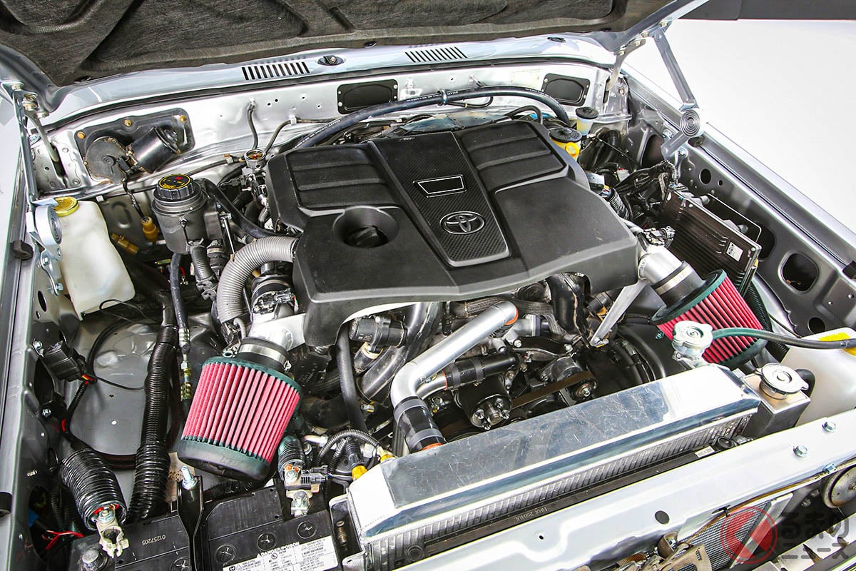 V6ツインターボ搭載!