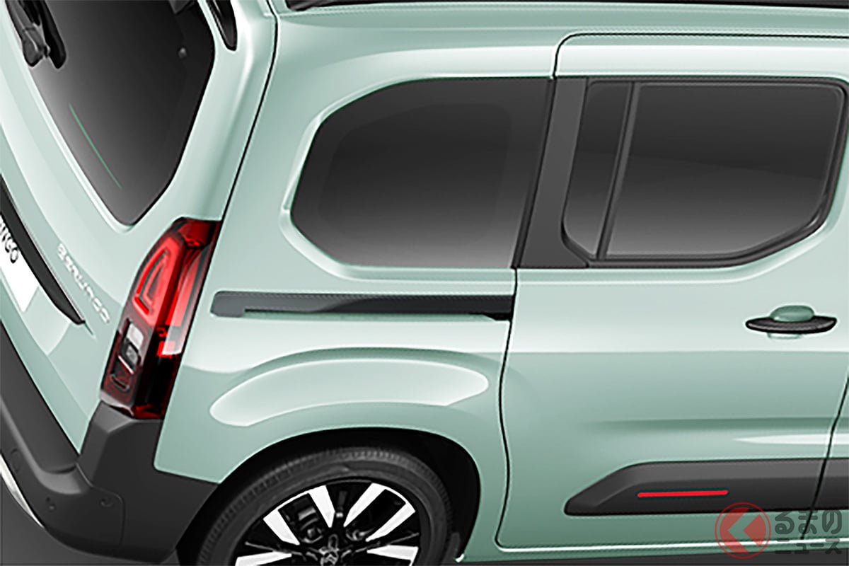 特別色のアクア グリーンを纏うシトロエン「ベルランゴ」