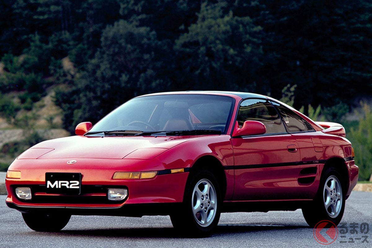 まさか…「MR2」復活? (画像:2代目MR2 通称「エスダブ」(SW型))