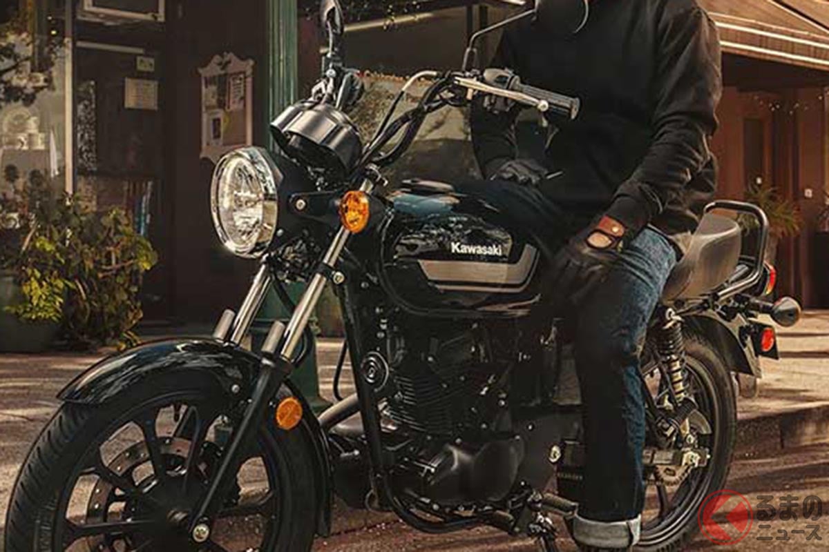 カワサキ「W175 LTD」(海外仕様)