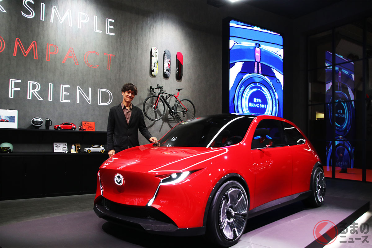 マツダのデザイン本部長の木元英二さんにお話をうかがいました