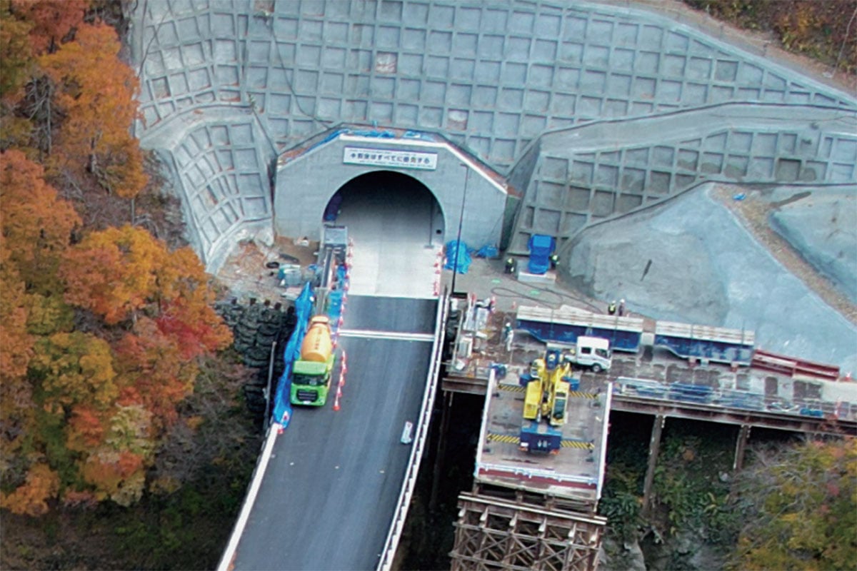 国道107号「大石トンネル」(画像:岩手県)