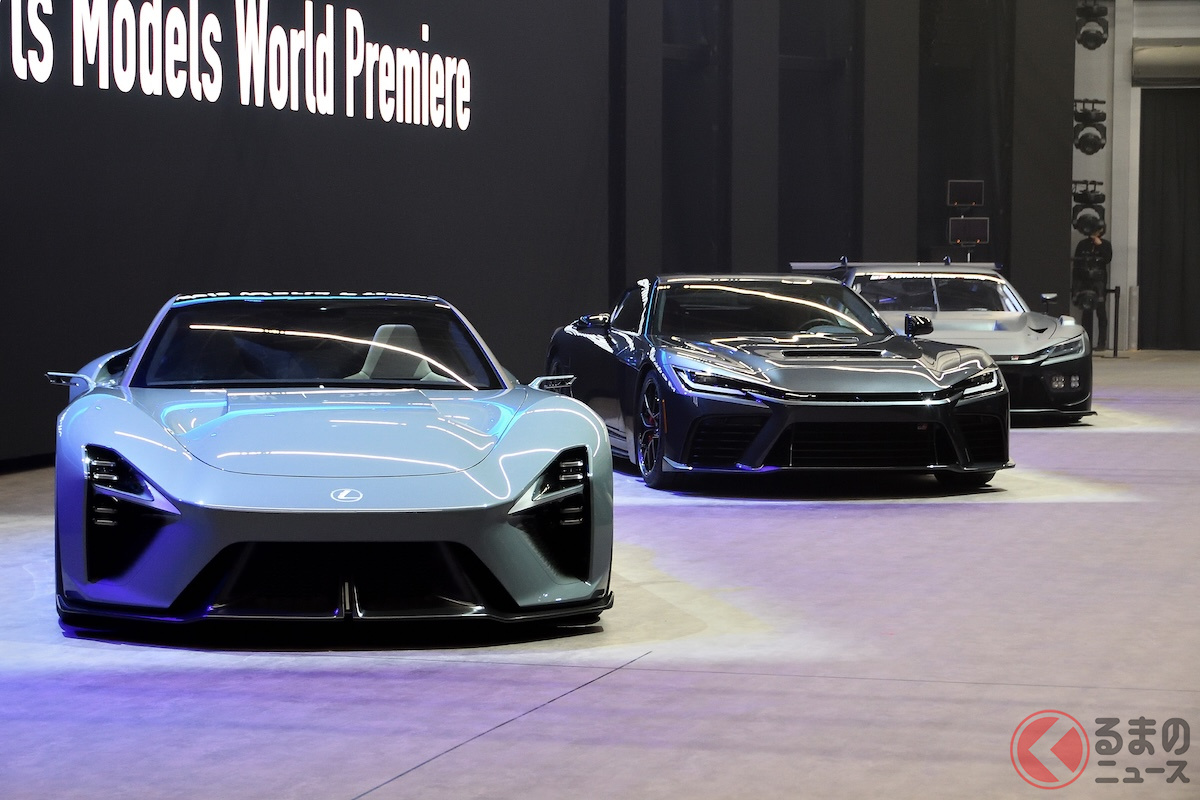トヨタが世界初公開した「Lexus LFA Concept（LFAコンセプト）」「GR GT」「GR GT3」