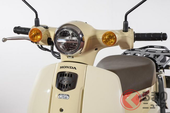 新車34万円！ リッター65km以上走る！ ホンダ「新基準原付のカブ