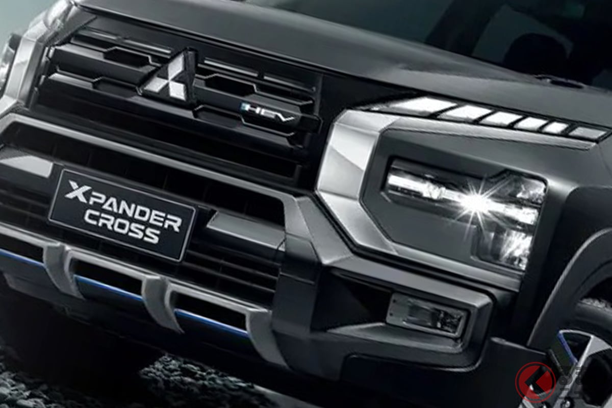 タフなマスクもカッコいい!三菱「エクスパンダークロスHEV PLAY」