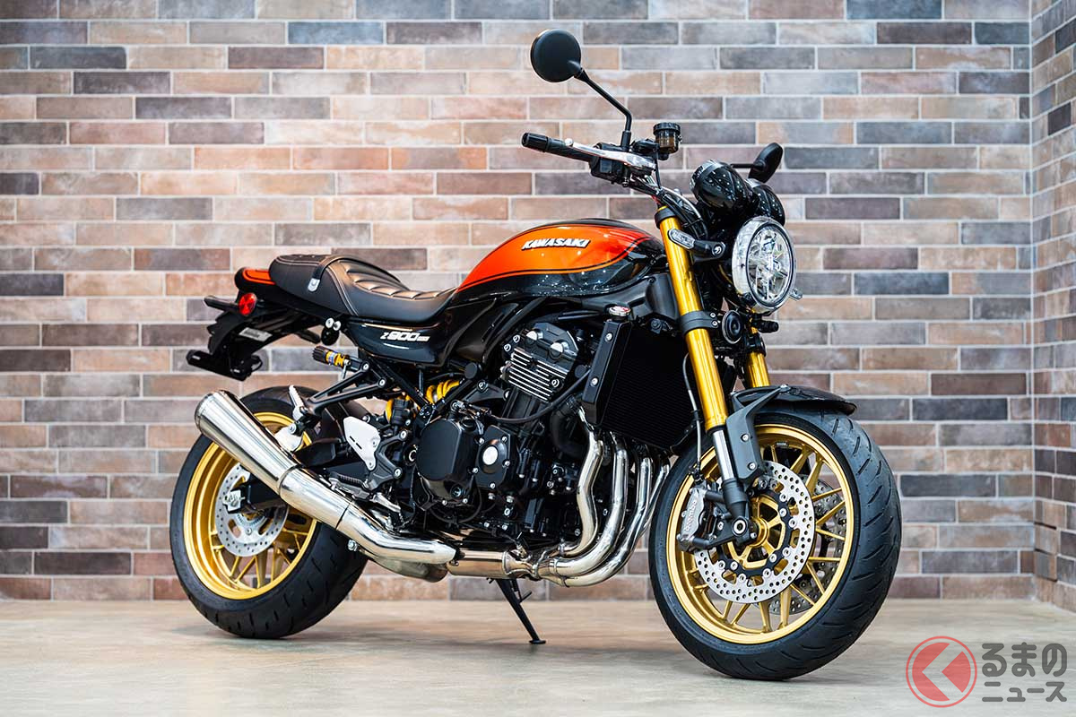 カワサキ「Z900RS SE」2026年モデル。大幅なアップデートが施されています