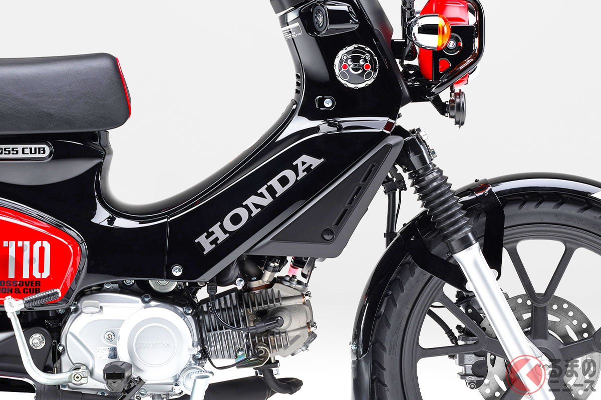 ホンダが“原付二種”の「新スーパーカブ」発売!(クロスカブ110・くまモン バージョン)