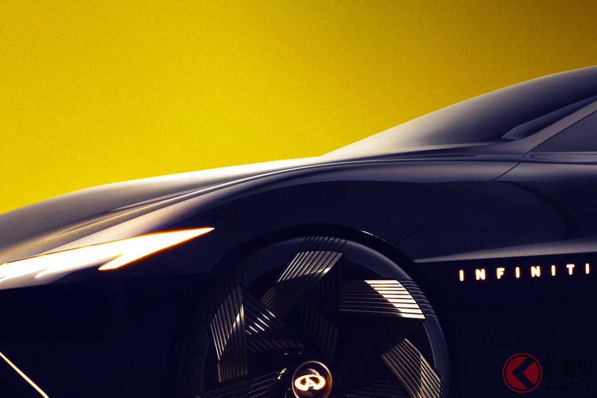 日産「次期型スカイライン」は懐かしい“サーフライン”完全再現!? (画像はインフィニティ「ヴィジョンQe」)