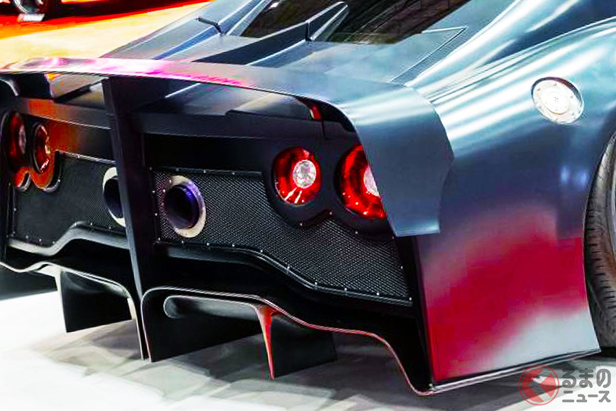 全幅“2.4m”! 究極の日産「GT-R」がスゴイ!