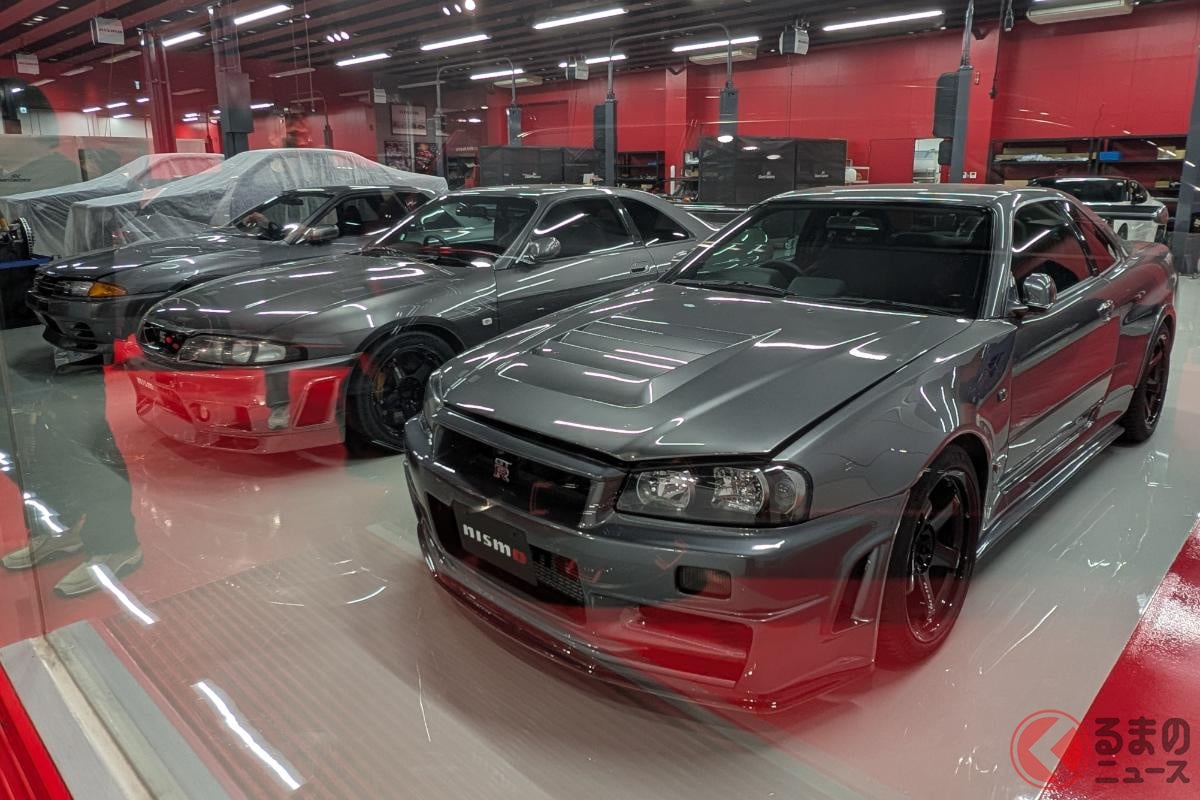 日産「NISMOショールーム」には第2世代GT-Rの姿も!