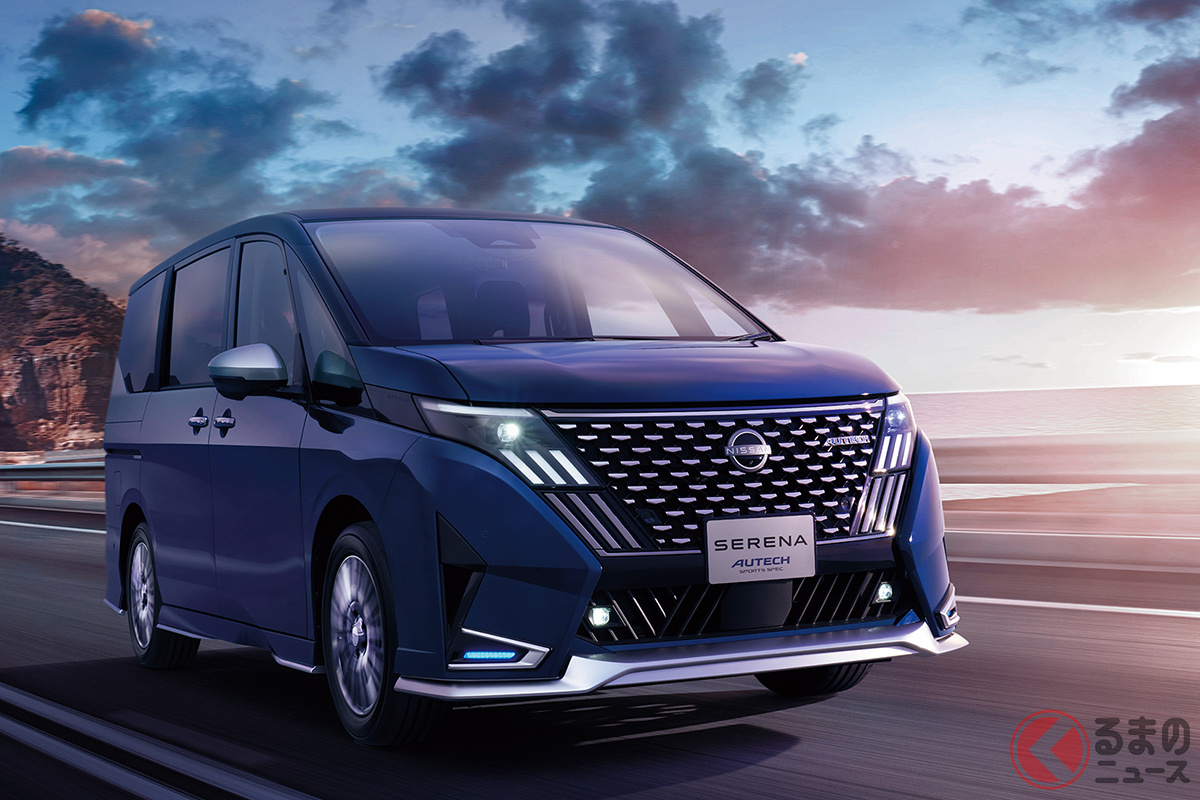 日産「セレナ AUTECH SPORTS SPEC」(2025年12月マイナーチェンジモデル)