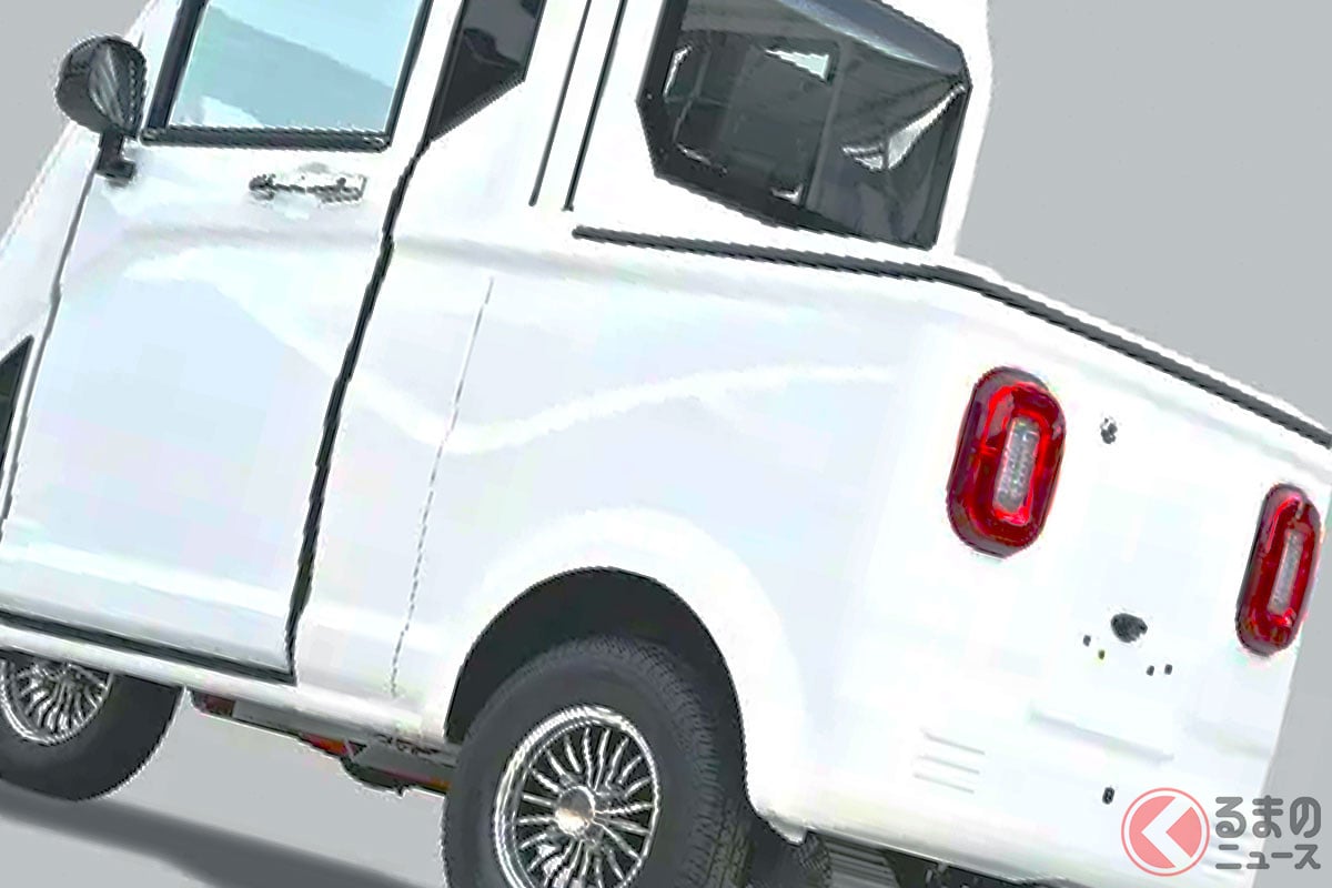 新車88万円! 新型「“1人乗り”ミニ軽トラ」発表!