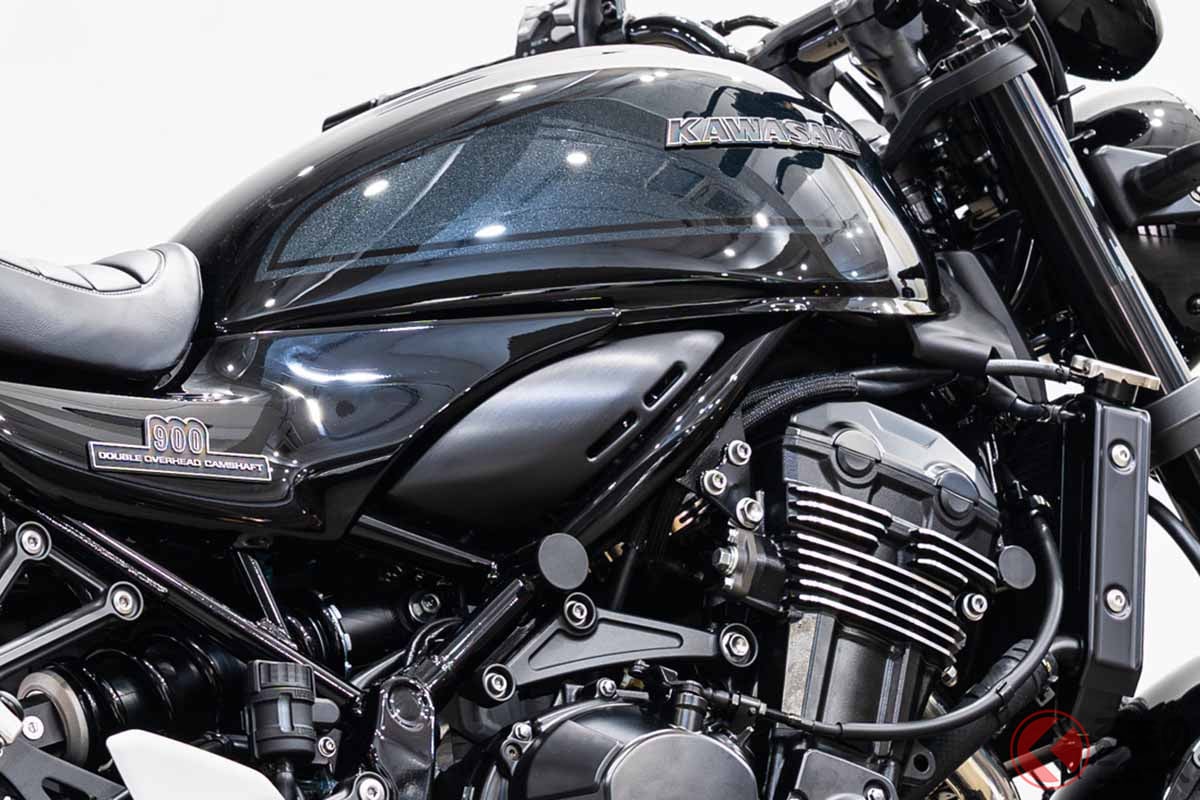 カワサキの新型モデル「Z900RS Black Ball Edition」