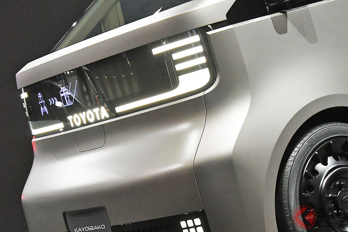 デビュー10年目を迎えた「ルーミー」フルモデルチェンジは間近か!?［画像は「ジャパンモビリティショー2025」で披露された「カヨイバコ」］