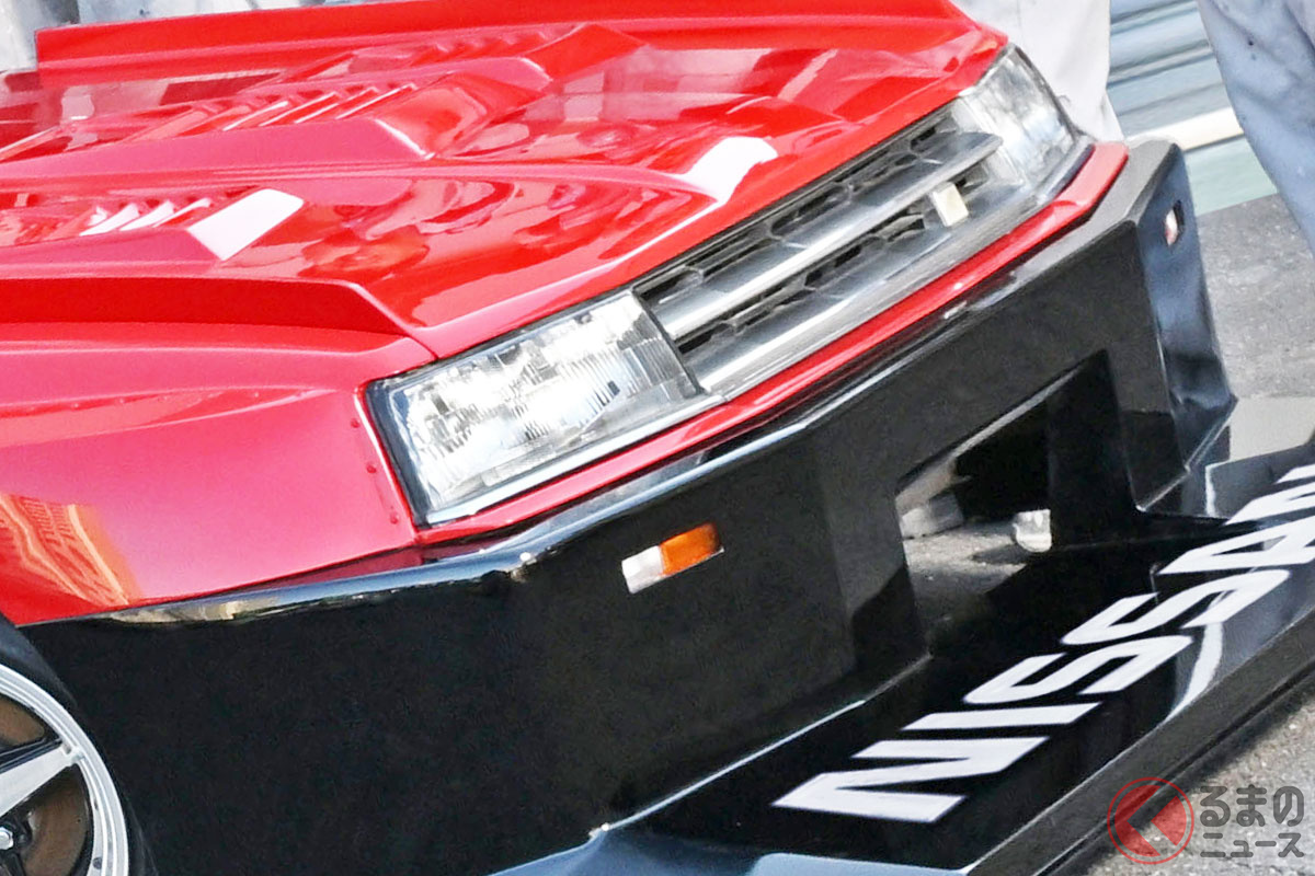 斬新「スカイライン」初公開！（画像提供：日産・自動車大学校 京都校）