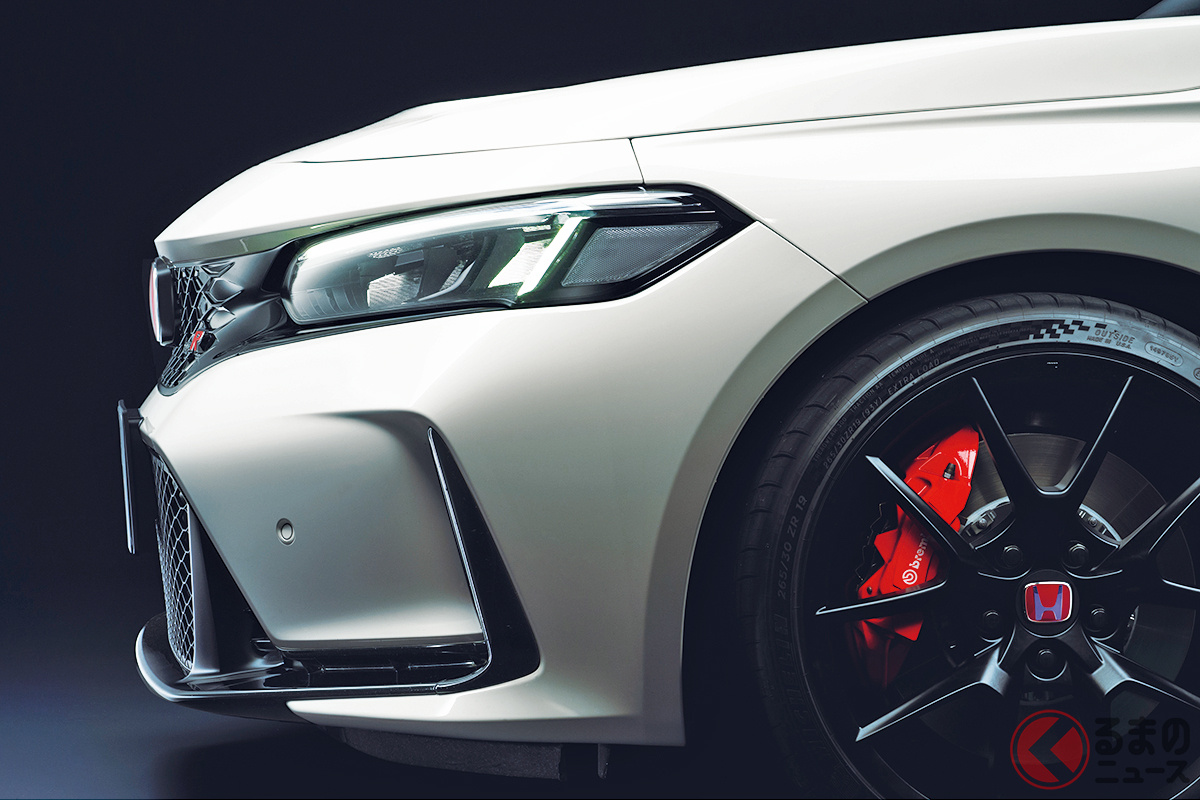 走りをさらに磨いたHRC仕様に期待大！［画像はベースのホンダ「シビック タイプR」］