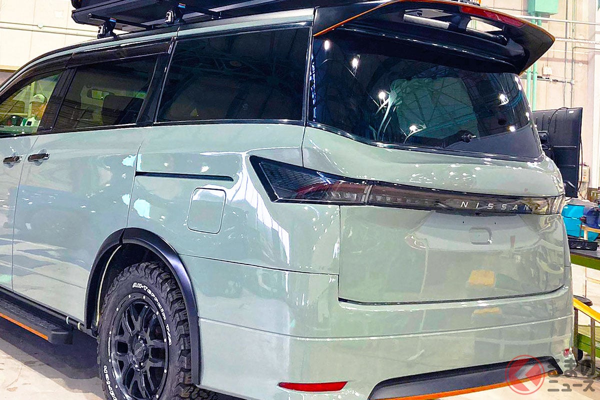 日産「エルグランド“SUV”」がスゴかった!